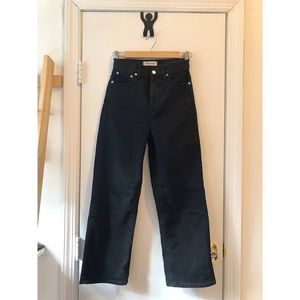 Madewell Slim Wide Leg Crop Pants